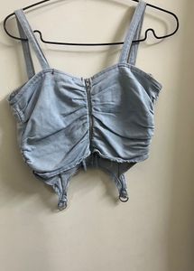 (50%Off😍) sale live Denim corset Top