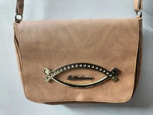Stylish Tan Crossbody Bag