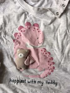 Cute Dino &amp; Teddy Sweatshirt