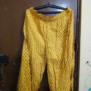 Elegant Yellow Kurta Set with Dupatta