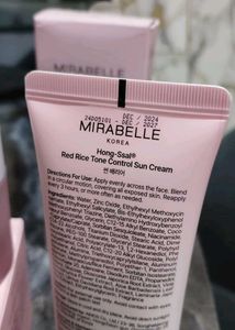 Mirabelle Red Rice Skincare Set