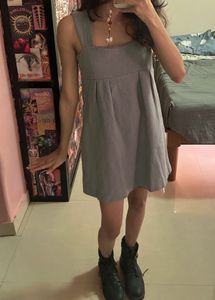 Gray mini Dress