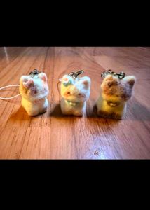 Cute Plush Animal Charms