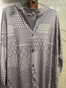 Chic Printed Kurta Set Tunic
