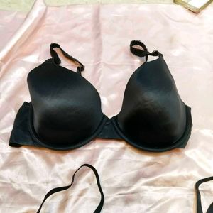 Comfortable Black Bras - Pack of 2