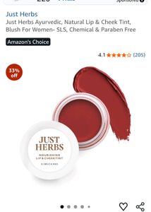 Vellassio &amp; Just Herbs Lip Tints