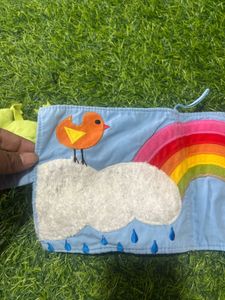 Cute Chick &amp; Frog Cloth Book