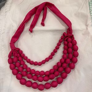 Chunky Beaded Statement Necklace