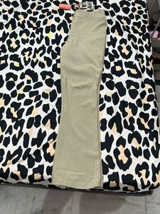 Striped Flared Trousers