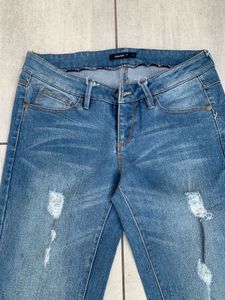 low rise bootcut jeans