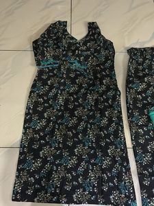 Floral Kurta Set with Dupatta