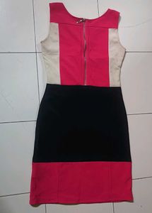 Color Block Bodycon Dress