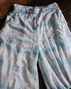 Boho Blue Floral Crop Top &amp; Skirt Set
