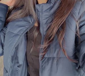Navy Blue Puffer Jacket