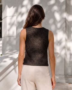 Sheer Black Halter Neck Top😍