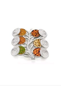 Brand New** Tree Shape Spice/Dry Fruits Set