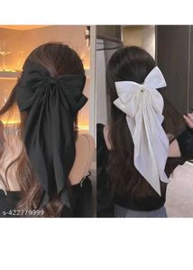 Elegant Oversized Bow Hair Clip