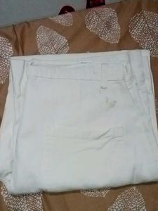 Classic White Wide Leg Pants