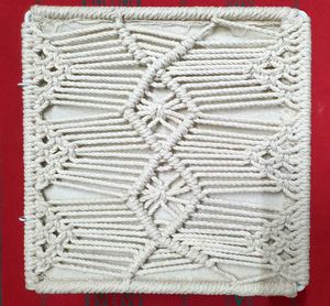 Handmade Macrame Storage Box