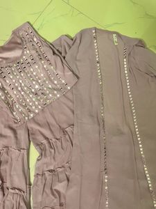 Elegant Sequined Kurta Set