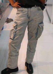 MAX Heavy weight Cargo denim