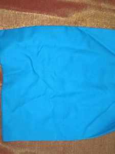 Beautiful blouse material.