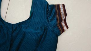 parrot green khan Blouse
