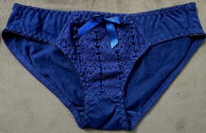 Blue Lace Lingerie Set