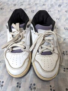 White Lace-Up PUMA Sneakers
