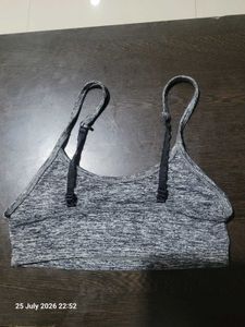 Heathered Sports Bra