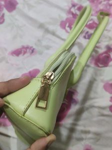 Pistachio Long Strap Bag