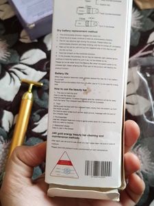 Golden Facial Massager
