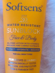 Softsens Spf 30 Sunscreen
