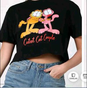 Cute Garfield & Odie Couple T-Shirt