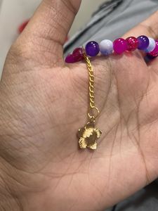 Colorful Beaded Charm Bracelet