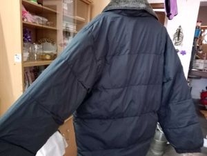 Black Padded Winter Jacket