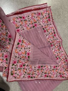 Beautiful Embroidered Saree