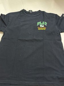 black T-shirt
