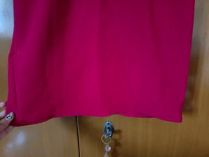 Chic Pink Wrap Dress