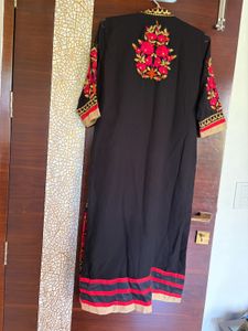Handwork Embroidered Black suit set