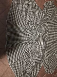 Gingham Ruffle Dress