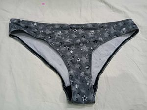 Grey Star 🤎Print Panties