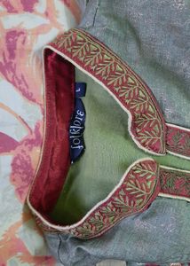 Olive Green Anarkali