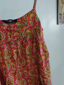 Boho Paisley Print Dress On Sale