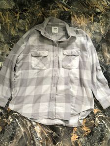 Grey Oversize Shirt