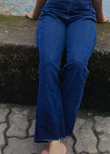 blue denim jeans