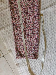 Floral Print Comfortable Palazzo Pants
