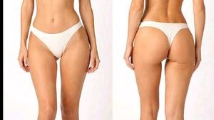 PRIMARK White Cotton Thong