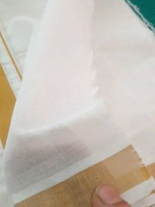 new 👌📣😊🐚Traditional Dhoti with Gold Border