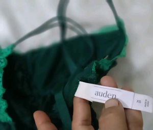 Lace Bra Green